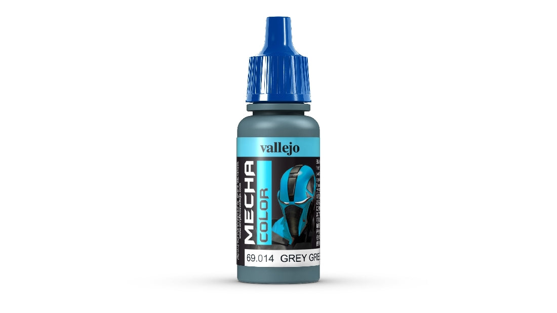 Vallejo Mecha Colour Grey Green 17ml Acrylic Airbrush Paint 69014