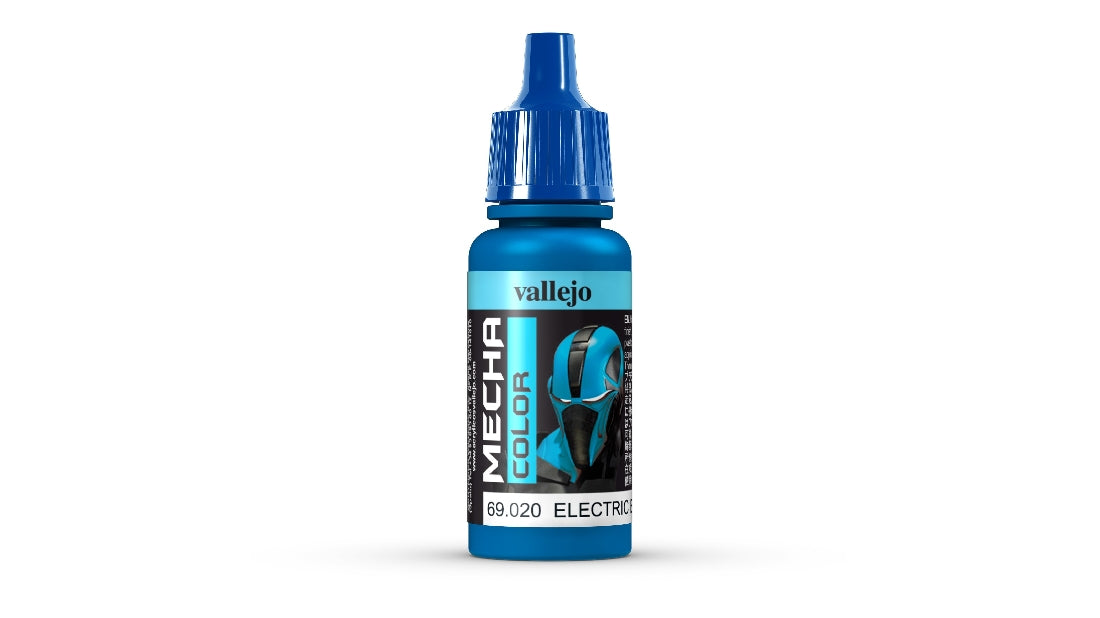 Vallejo Mecha Colour Electric Blue 17ml Acrylic Airbrush Paint 69020