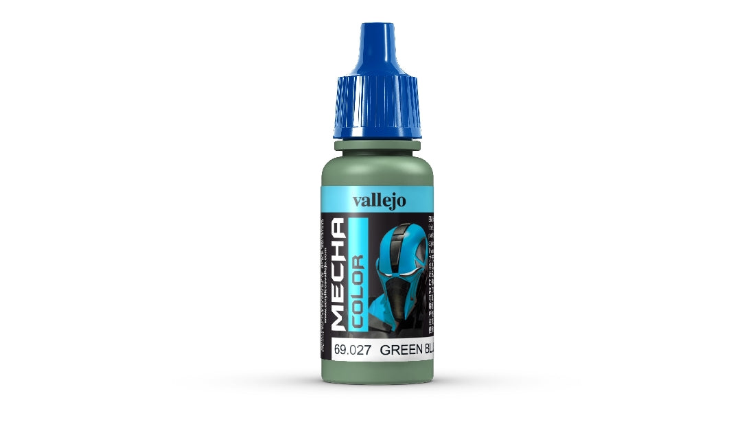 Vallejo Mecha Colour Green Blue 17ml Acrylic Airbrush Paint 69027