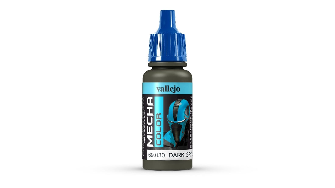 Vallejo Mecha Colour Dark Green 17ml Acrylic Airbrush Paint 69030