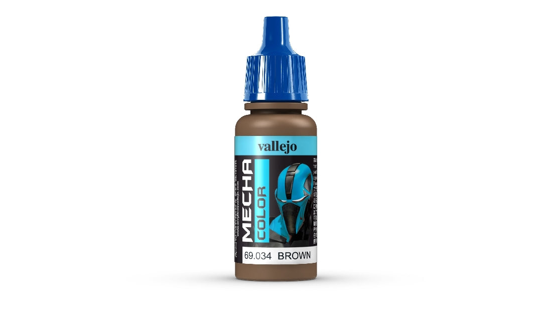 Vallejo Mecha Colour Brown 17ml Acrylic Airbrush Paint 69034