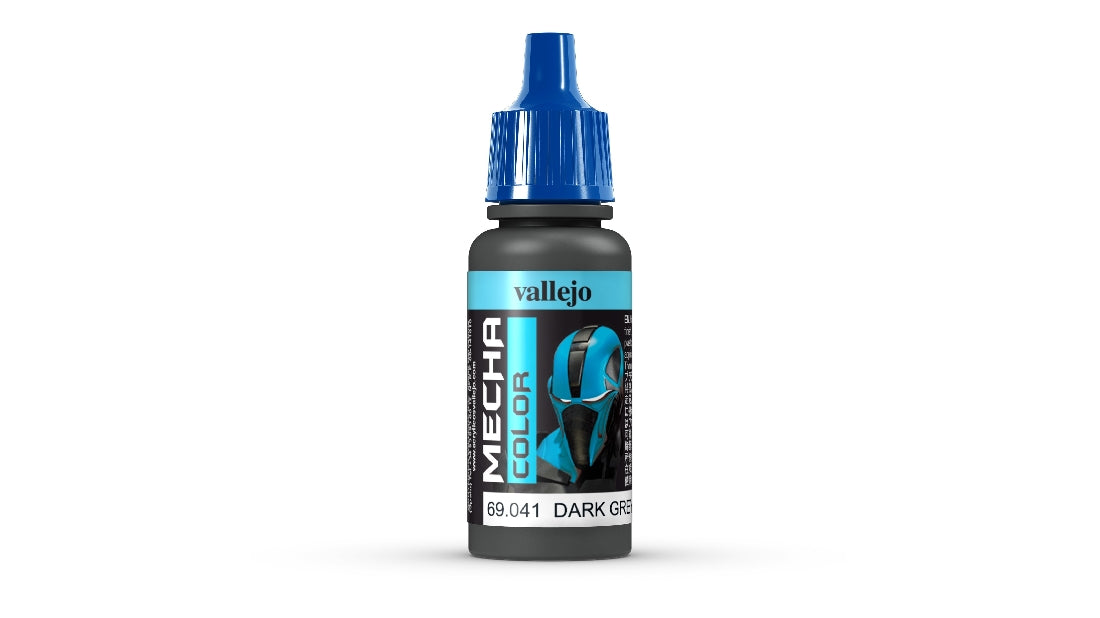Vallejo Mecha Colour Dark Grey Green 17ml Acrylic Airbrush Paint 69041