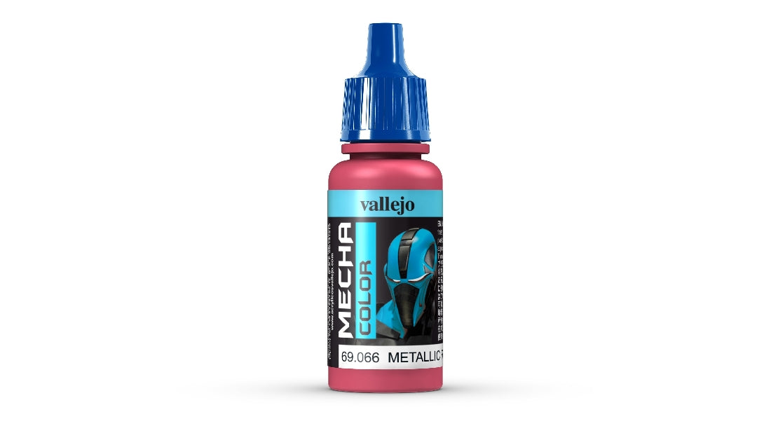 Vallejo Mecha Colour Metallic Red 17ml Acrylic Airbrush Paint 69066