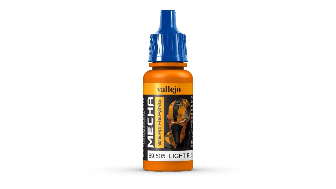 Vallejo Mecha Colour Light Rust Wash 17ml Acrylic Paint 69505