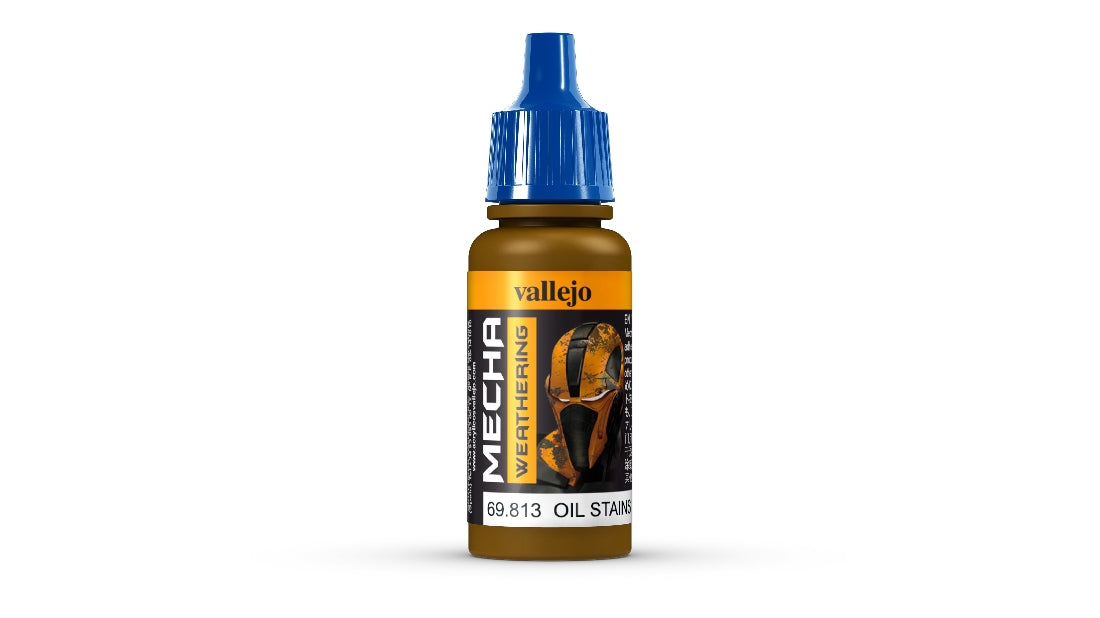 Vallejo Mecha Colour Oil Stains (Gloss) 17ml Acrylic Paint 69813