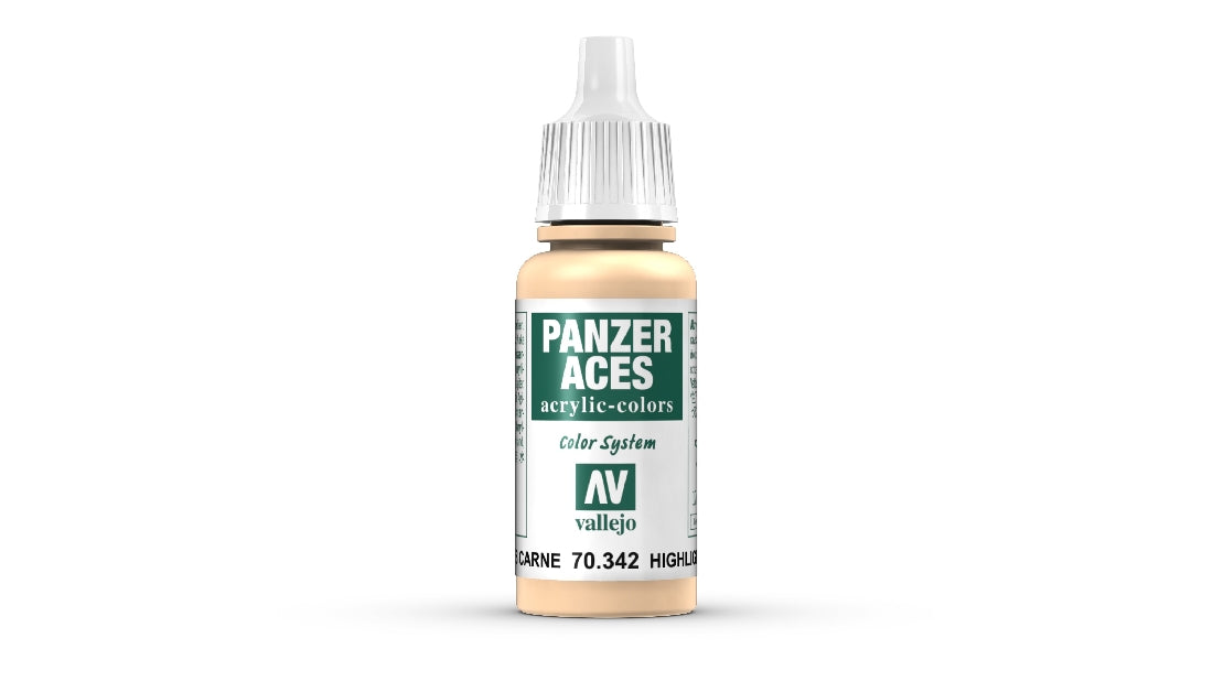 Vallejo Panzer Aces Flesh Highlights 17 Ml