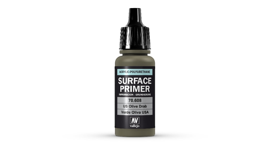 Vallejo Surface Primer US Olive Drab 17 ml 70608