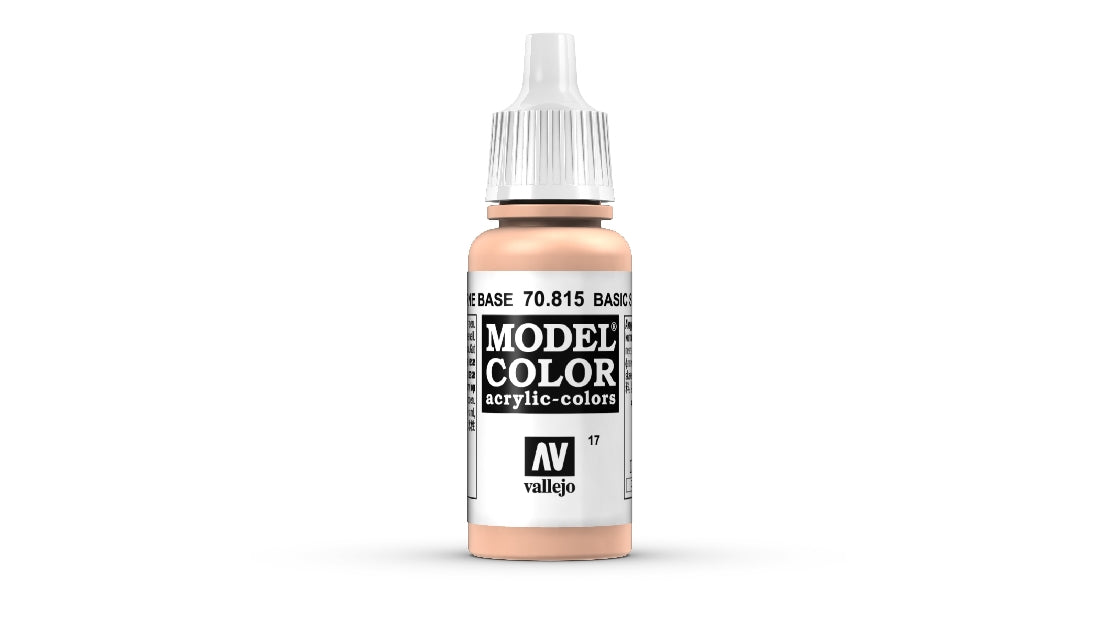 Vallejo Model Colour #006 Basic Skin Tone 18 ml Matt Acrylic Paint