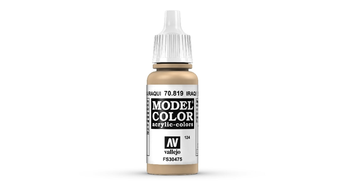 Vallejo Model Colour #137 Iraqi Sand 18 ml Matt Acrylic Paint