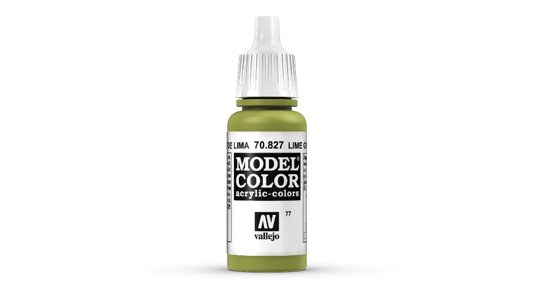 Vallejo Model Colour #091 Lime Green 18 ml Matt Acrylic Paint