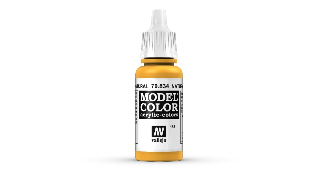 Vallejo Model Colour #183 Transparent Natural Woodgrain 17 ml Acrylic Paint