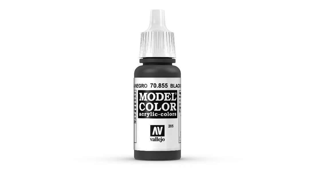Vallejo Model Colour Black Glaze 17 Ml
