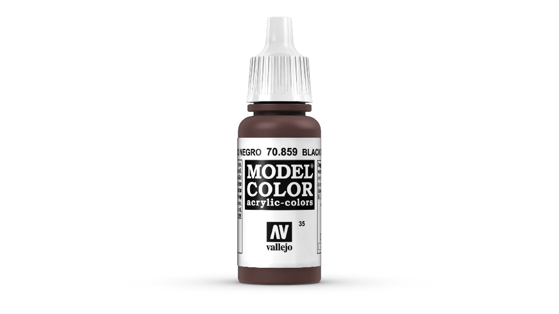 Vallejo Model Colour #041 Black Red 18 ml Matt Acrylic Paint