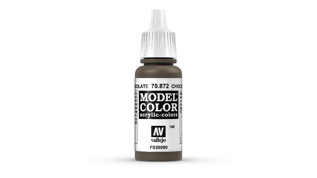 Vallejo Model Colour #135 Chocolate Brown 18 ml Matt Acrylic Paint