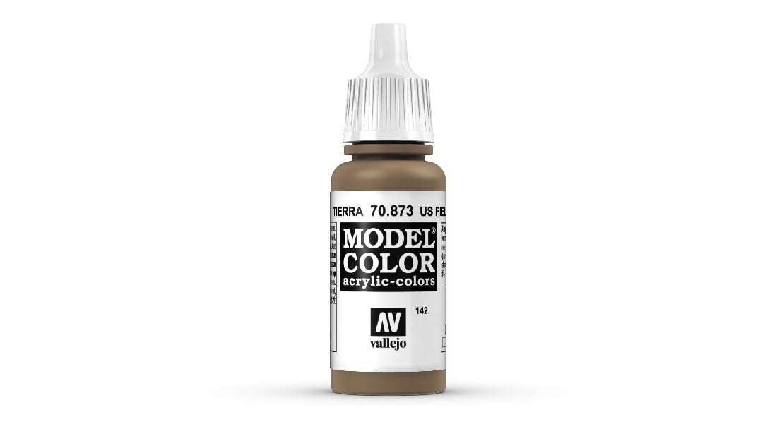Vallejo Model Colour #142 US Field Drab 18 ml Matt Acrylic Paint