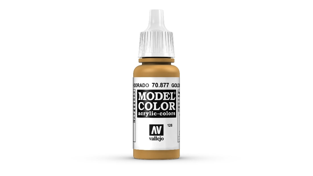 Vallejo Model Colour #158 Gold Brown 18 ml Matt Acrylic Paint