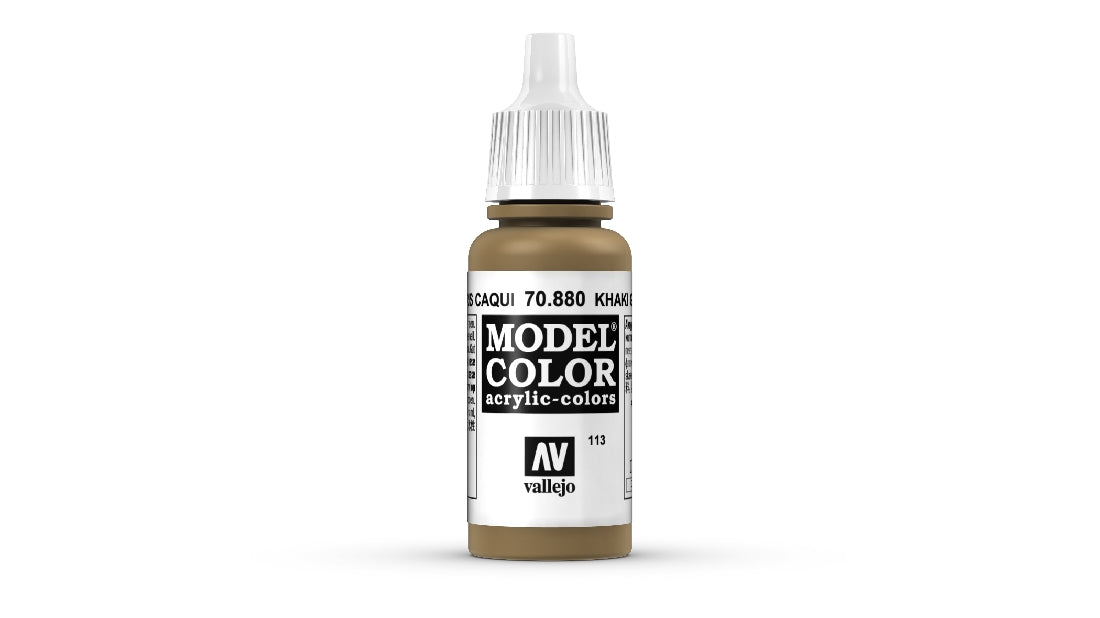 Vallejo Model Colour #134 Khaki Grey 18 ml Matt Acrylic Paint