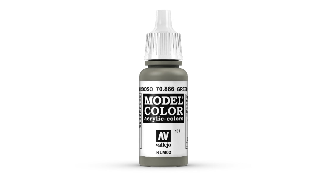 Vallejo Model Colour #098 Green Grey 18 ml Matt Acrylic Paint