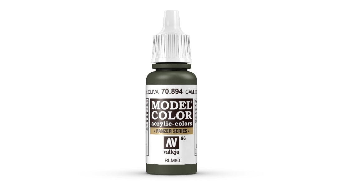 Vallejo Model Colour #108 Camouflage Olive Green 18 ml Matt Acrylic Paint