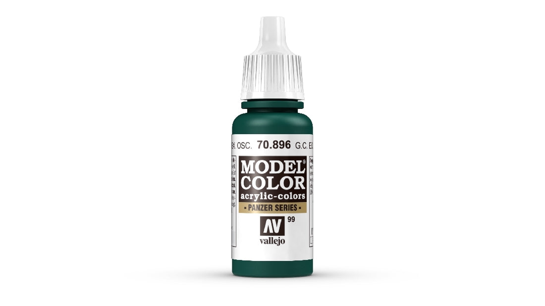 Vallejo Model Colour #102 Extra Dark Green 18 ml Matt Acrylic Paint