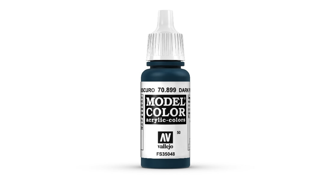 Vallejo Model Colour #057 Dark Prussian Blue 18 ml Matt Acrylic Paint