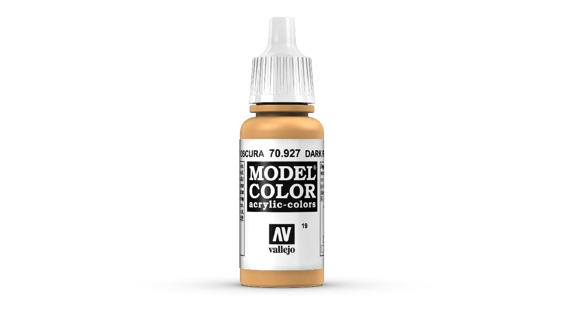 Vallejo Model Colour #018 Dark Flesh 18 ml Matt Acrylic Paint