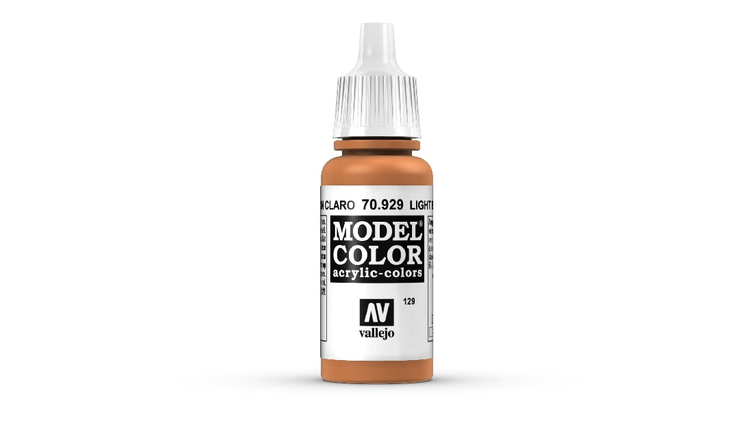 Vallejo Model Colour #020 Light Brown 18 ml Matt Acrylic Paint