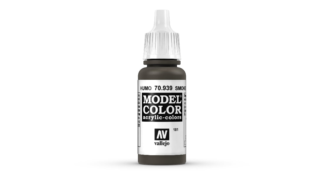 Vallejo Model Colour #194 Smoke Ink 18 ml Transparent Acrylic Paint