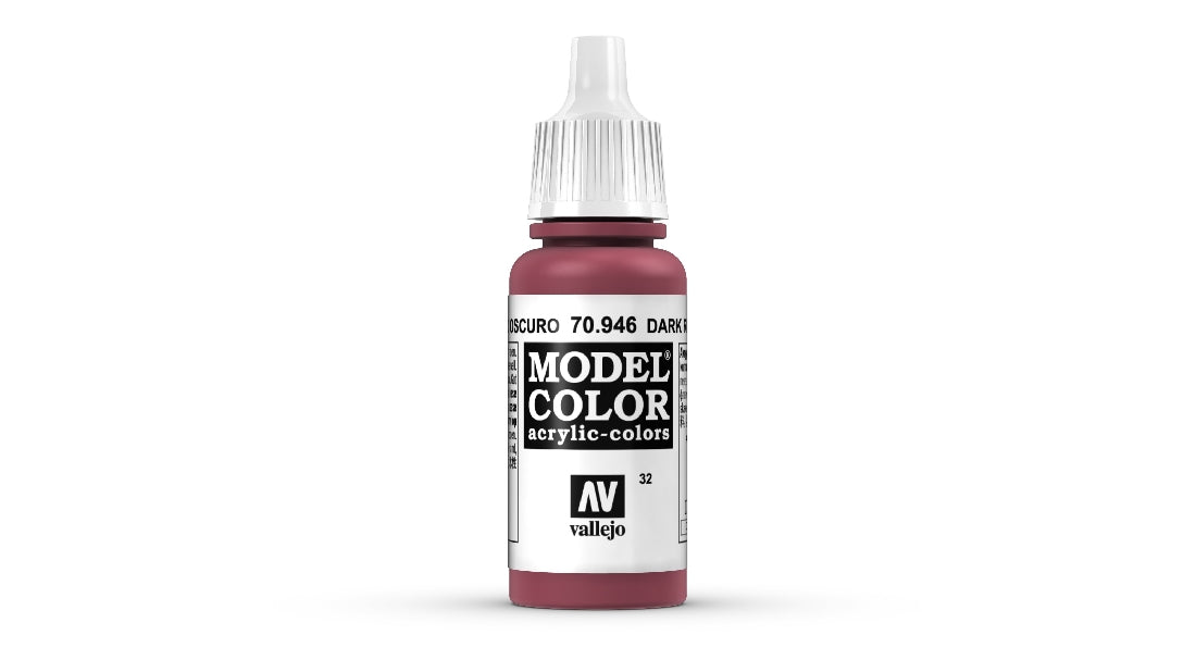 Vallejo Model Colour #040 Dark Red 18 ml Matt Acrylic Paint