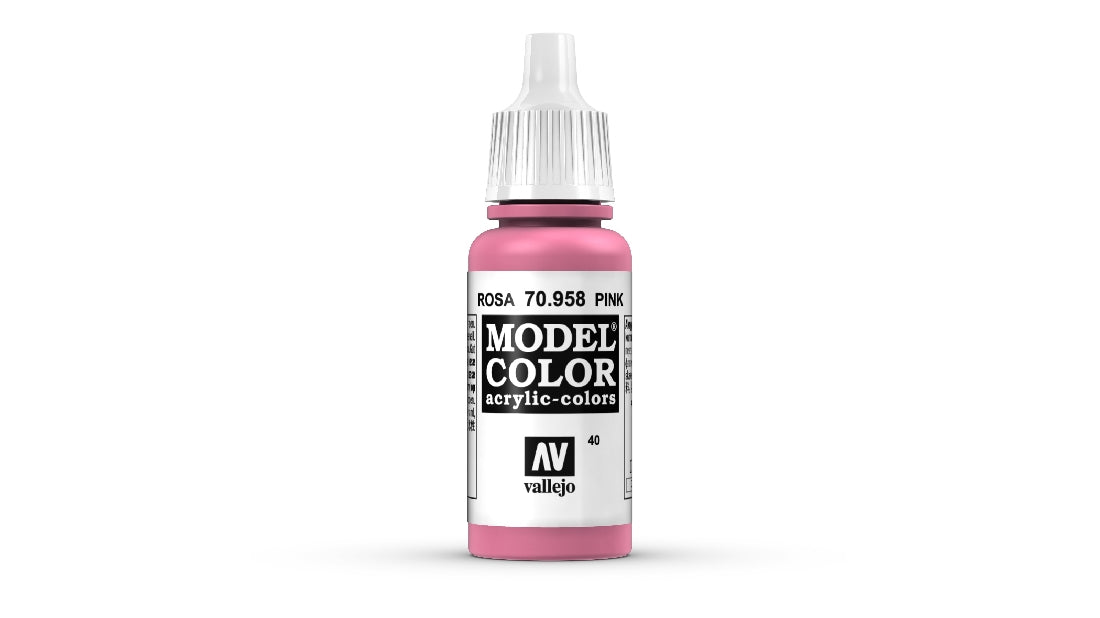 Vallejo Model Colour #043 Pink 18 ml Matt Acrylic Paint