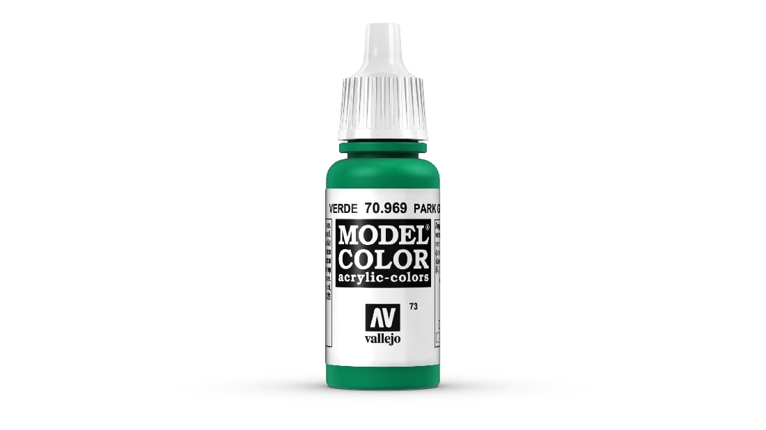 Vallejo Model Colour #078 Park Green Flat 18 ml Matt Acrylic Paint