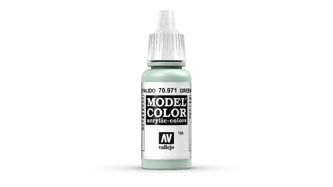 Vallejo Model Colour #167 Light Green Grey 18 ml Matt Acrylic Paint