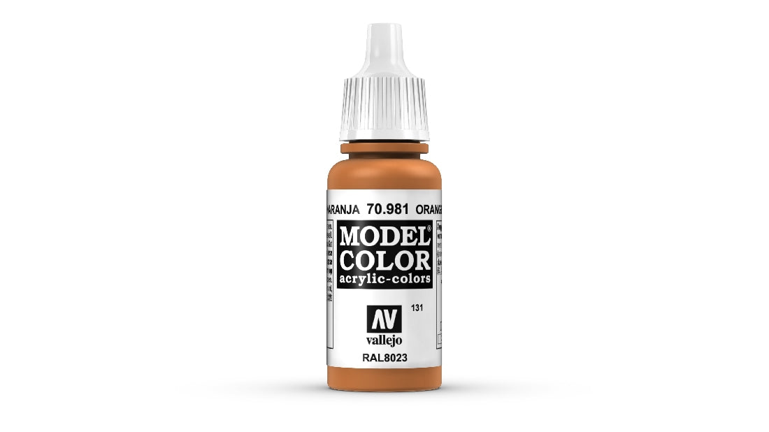 Vallejo Model Colour #160 Orange Brown 18 ml Matt Acrylic Paint