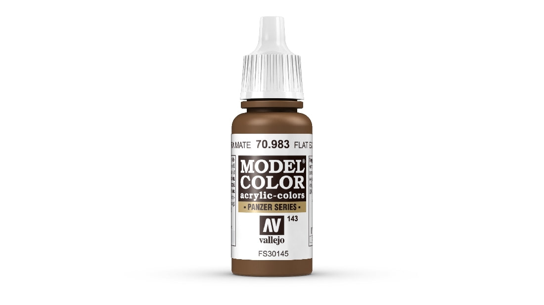 Vallejo Model Colour #151 Flat Earth 18 ml Matt Acrylic Paint