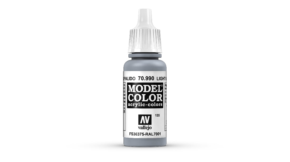 Vallejo Model Colour #177 Light Grey 18 ml Matt Acrylic Paint