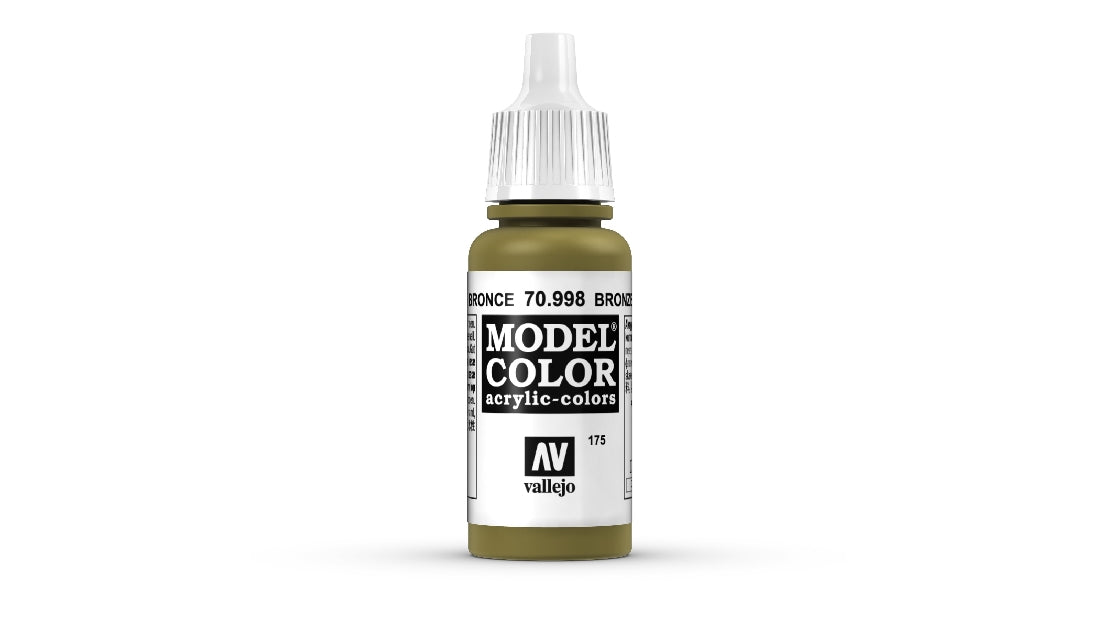 Vallejo Model Colour #201 Bronze 18 ml Metallic Acrylic Paint
