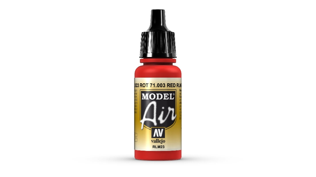 Vallejo Model Air Red RLM23 17 ml Acrylic Airbrush Paint 71003