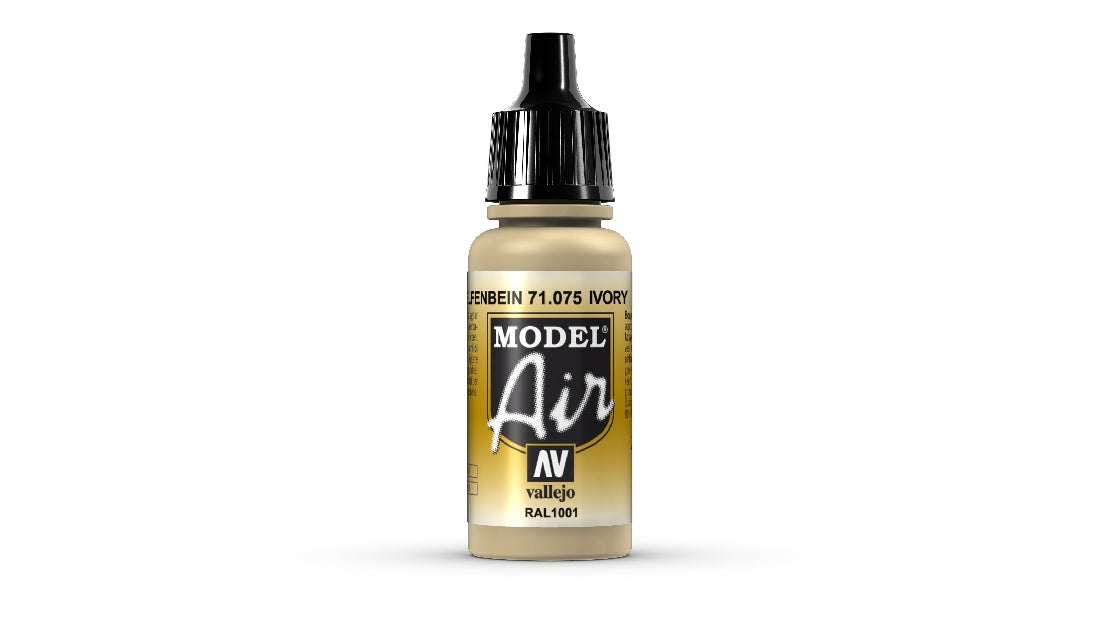 Vallejo Model Air Sand (Ivory) 17 ml Acrylic Airbrush Paint 71075