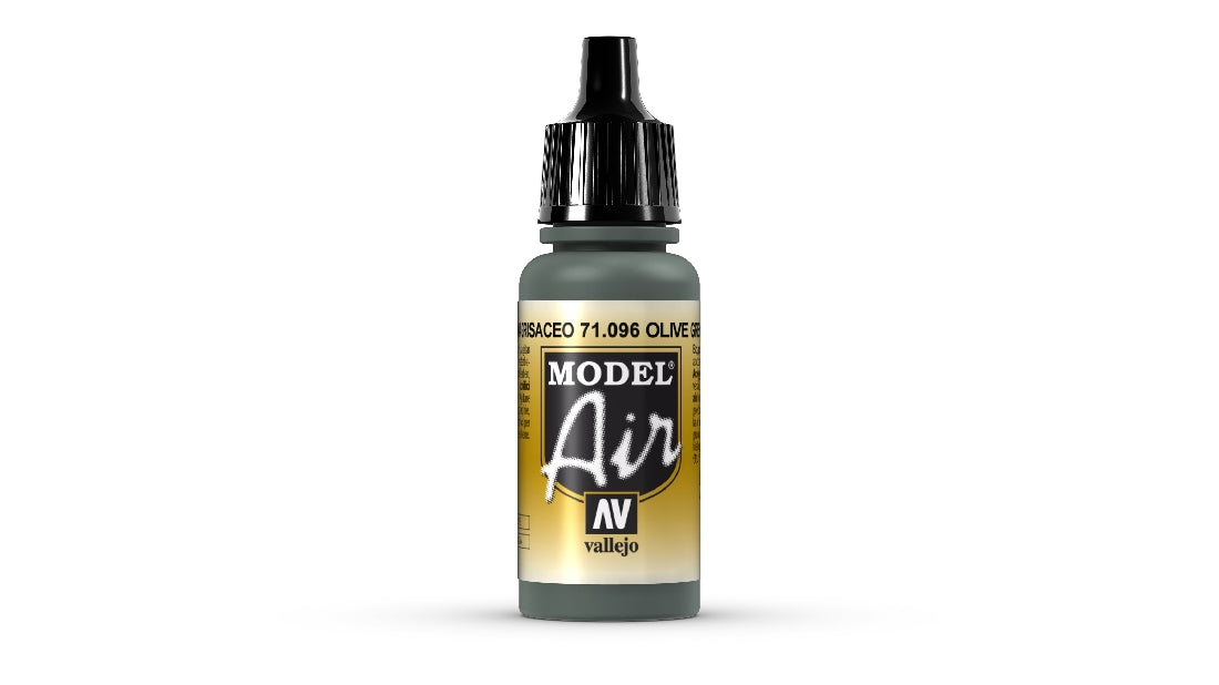 Vallejo Model Air Panzer Olive 17 ml Acrylic Airbrush Paint 71096