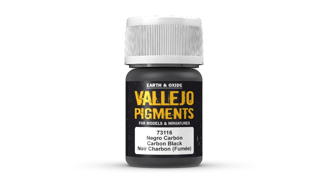 Vallejo Pigments Carbon Black (Smoke Black) 30 ml 73116