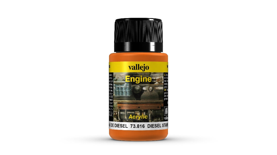 Vallejo Weathering Effects Diesel Stains 40 ml 73816