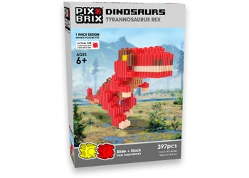Pix Brix Dinosaurs - Tyrannosaurs Rex 397pc