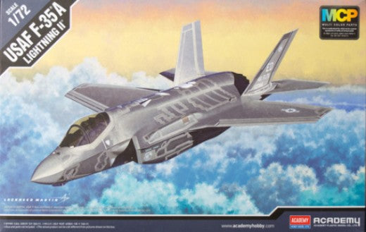 Academy 1/72 F-35A Lightning II MCP Plastic Model Kit *Aus Decals* 12507