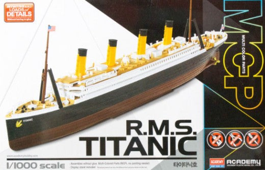 Academy 1/1000 RMS Titanic MCP Model Kit 14217