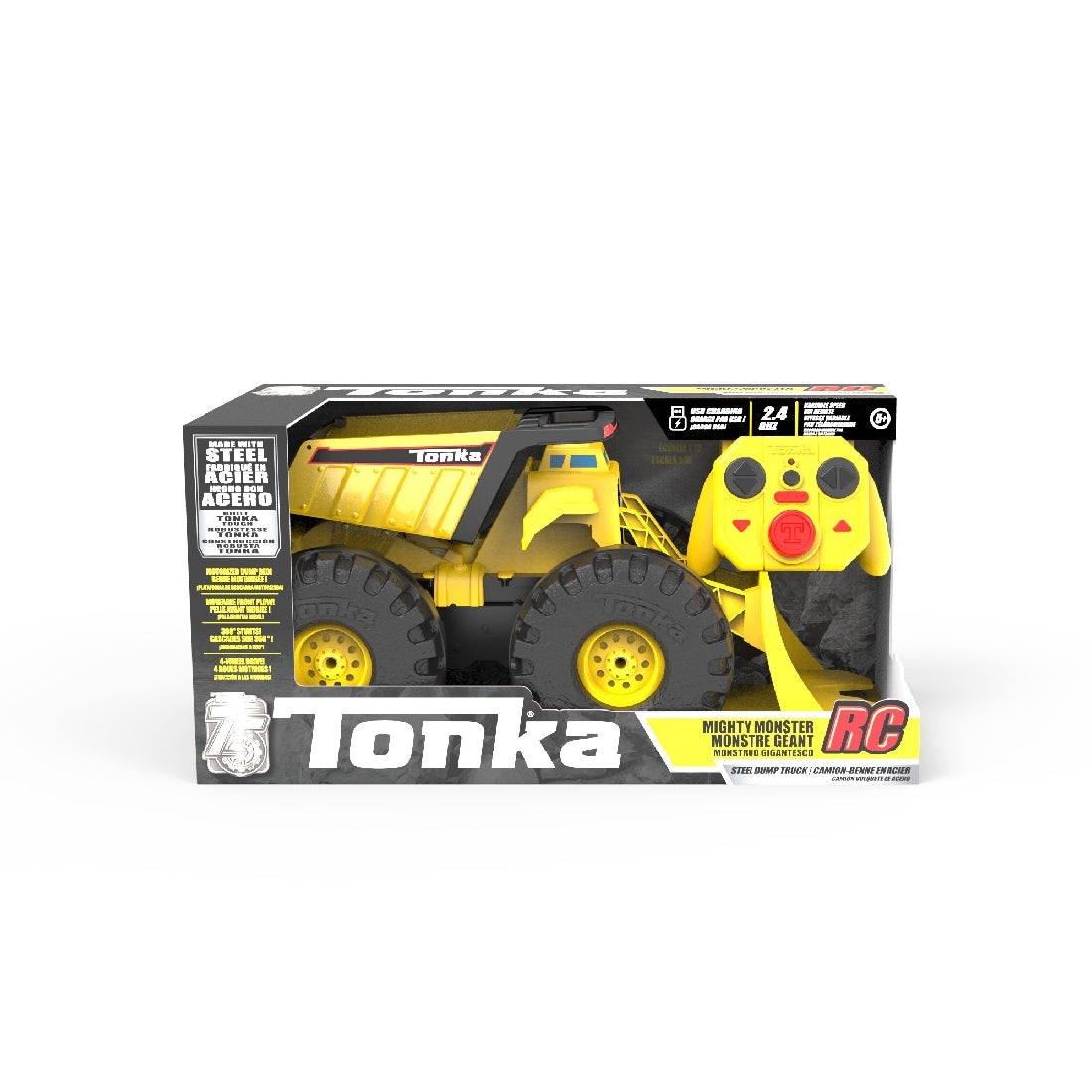 Tonka - Mighty Monster Rc Steel Dump Truck