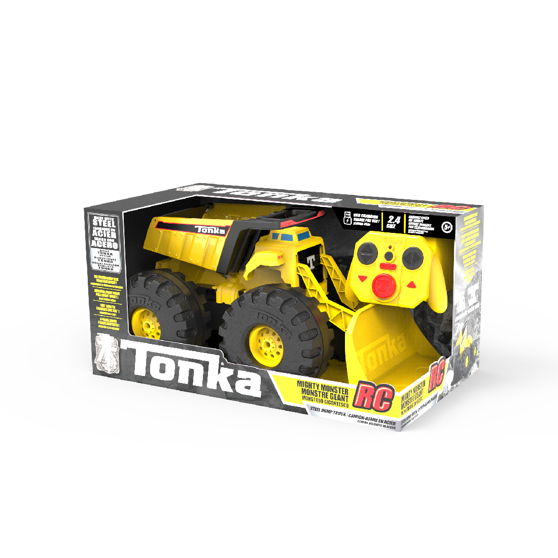 Tonka - Mighty Monster Rc Steel Dump Truck