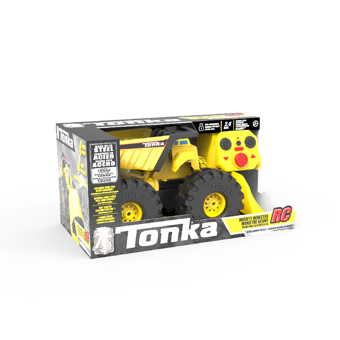 Tonka - Mighty Monster Rc Steel Dump Truck