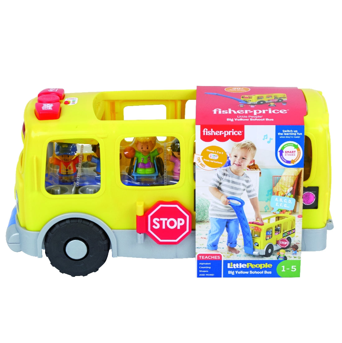 Fisher-price Lp Big Yellow School Bus