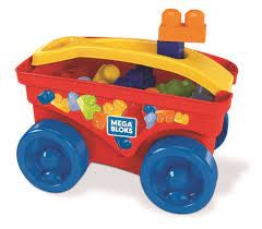 Mega Blocks Lil Wagon And Bonus Blocks