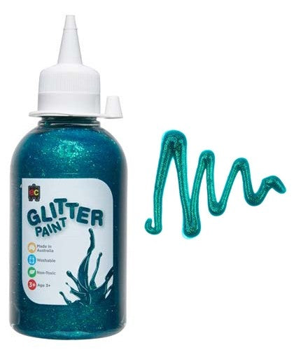 Glitter Paint Turquoise 250ml